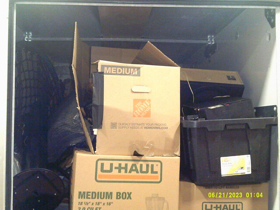 Storage Unit Auction in Plainville, CT at UHaul Moving and Storage of